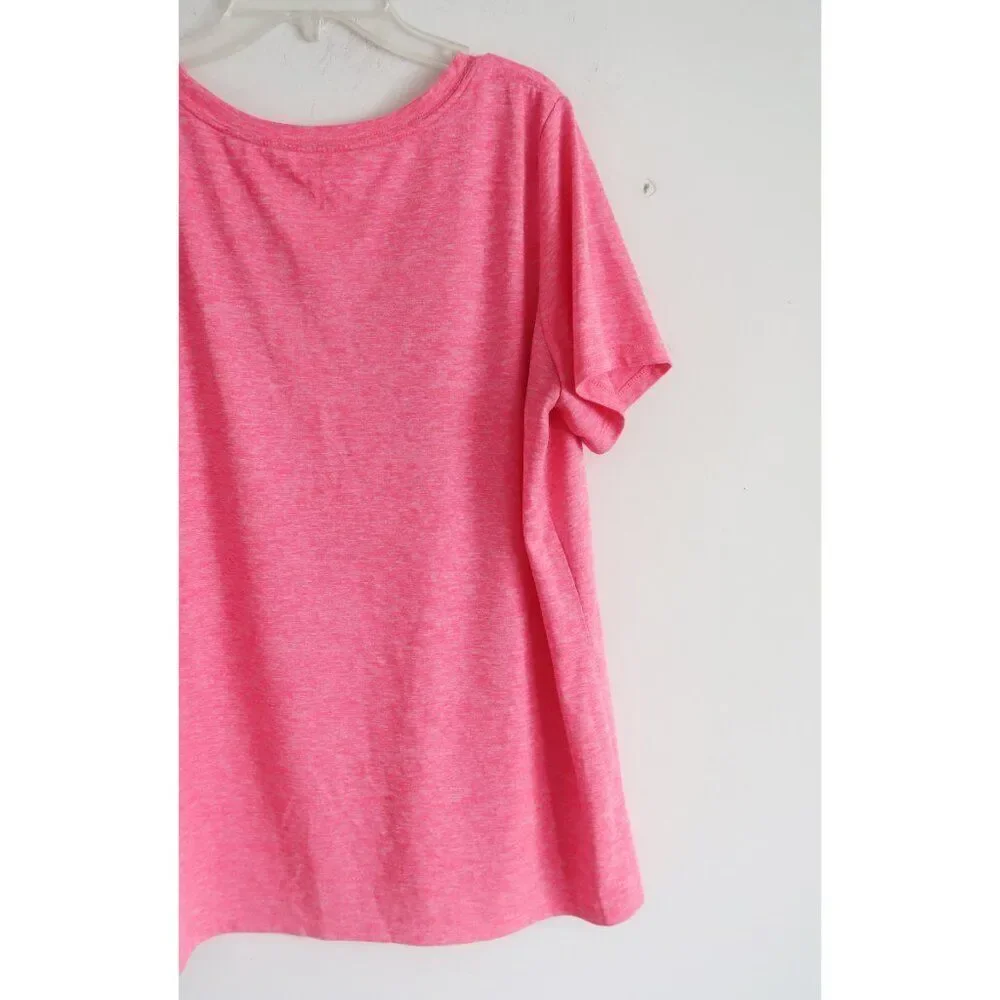 Nike Dri-Fit Hot Pink Tee - Size XL